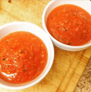 My version! Shot on iPhone so don't judge. Didn't add cheese because I wanted to make it a vegan meal. 