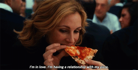 eat pray love pizza