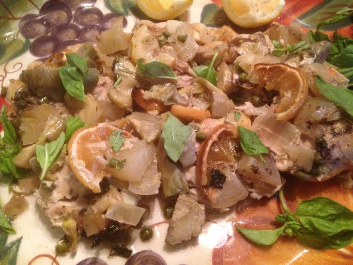 Lemon Artichoke Chicken 5